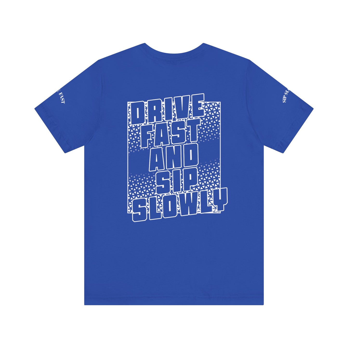 Drive Fast and Sip Slowly Unisex Tee, Inspirational Shirt, Casual Wear, Gift for Whiskey Lovers, Birthday Gift, Relaxed Style