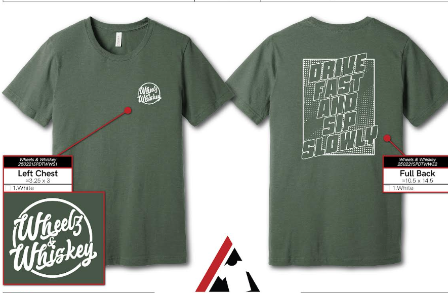 Wheelz & Whiskey Short Sleeve